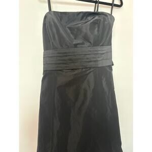 Ann Taylor Black Strapless Formal Dress Size 14